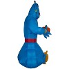 Gemmy Projection Airblown Inflatable Kaleidoscope Aladdin Genie Scene Disney (Blue), 8 ft Tall, Multicolored - 4 of 4