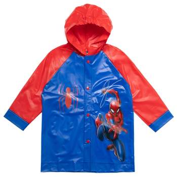 Marvel Avengers The Wasp Hulk Ant Man Waterproof Hooded Rain Jacket Coat Toddler 