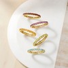 Ross-Simons 0.80-0.90 ct. t.w. Amethyst Eternity Band in 14kt Yellow Gold - 4 of 4