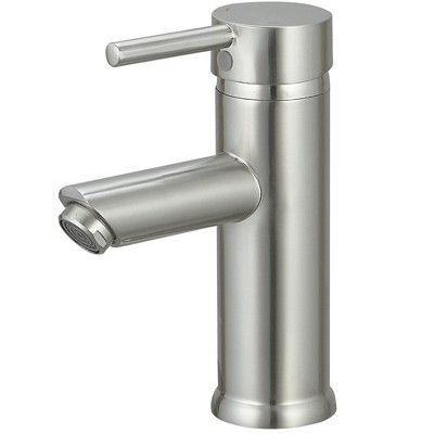 BWE Single Hole Single Handle Bathroom Faucet With Pop Up Drain