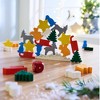 HABA Animal Upon Animal Christmas Limited Edition Wooden Stacking Game in Collector's Tin - Fun Games with Wooden Animals & Christmas Games - 2 of 4