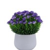 Unique Bargains Artificial Plants Scandinavian-style Plastic 3.35"x3.35"x6.69" 1 Pc - 4 of 4
