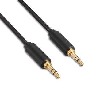 NXT Technologies 4 Ft. Mini-phone Stereo 3.5mm Cable Bk NX54358 - 1 of 4