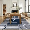 Washable Area Rug Modern Geometric Accent Rug, Non-Slip Contemporary Floor Mat - 4 of 4