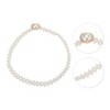 Unique Bargains Adjustable Waist Belt Beige 1 Pc - 4 of 4