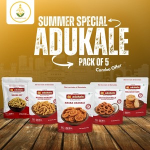 Adukale Summer Special Combo – Pack of 5 Traditional Snacks Tasty & Spicy - 1 of 1