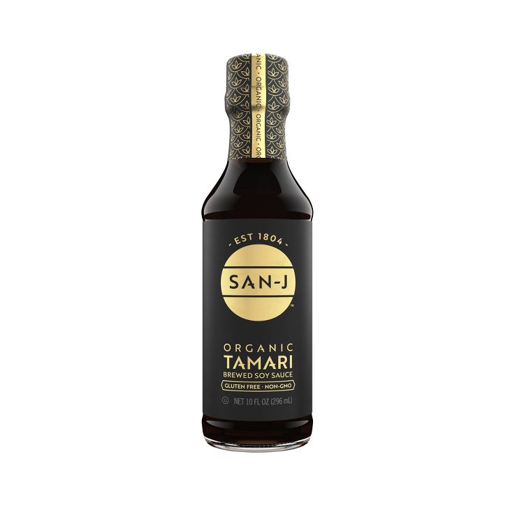 San-J Organic Tamari Wheat-Free Soy Sauce 10 oz, 1 of 4