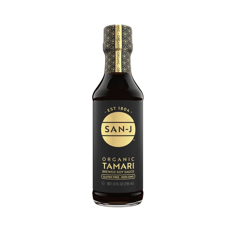 San-J Organic Tamari Wheat-Free Soy Sauce 10 oz, 1 of 5