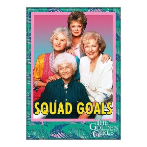 Ata Boy The Golden Girls "Squad Goals" 2.5" x 3.5" Magnet - 1 of 4