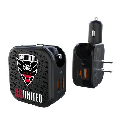 MLS Eastern Conference Teams Text Backdrop 18-Watt 2 in 1 USB A/C Charger