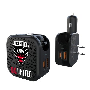 MLS Eastern Conference Teams Text Backdrop 18-Watt 2 in 1 USB A/C Charger - 1 of 3