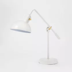 Cantilever Task Table Lamp (Includes LED Light Bulb) White - Threshold™ designed with Studio McGee