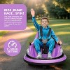Bumper Car for Kids, 12V Electric Ride-On Car for Toddlers with Remote Control, Led Lights, 360-Degree Spin - 3 of 4