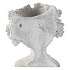 Chery Life Cement Bust Wall Planter - Indoor Outdoor Home Garden Decor, 8" x 4" x 9" - 4 of 4