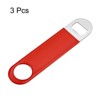 Unique Bargains Stainless Steel Portable Beer Soda Bottle Opener for Home Bar Party 3 Pcs - 3 of 4