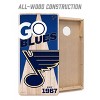 NHL St. Louis Blues 2'x4' Wood Toss Game Set - 3 of 3