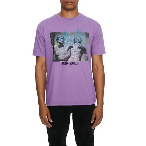 Elevenparis Mens Floral Paradise Graphic T-Shirt - 1 of 2