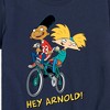 Boys' - Hey Arnold! - Arnold and Gerald on Bike Short Sleeve Graphic T-Shirt - 2 of 4