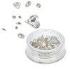 Unique Bargains Women's Beautiful Rhinestone Nail Supplies Clear 1 Set - 4 of 4
