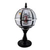 Northlight Lighted Musical Snowing Snowman Christmas Street Lamp - 23.5" - Black - 2 of 4
