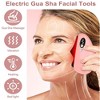 YEVYO Electric Gua Sha Stone, Black Obsidian Guasha Tool Facial Massage Beauty Tool - 2 of 4