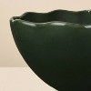 2.8L Stoneware Reactive Glaze Footed Serve Bowl Green - Hearth & Hand™ with Magnolia - 3 of 3
