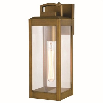 Vaxcel Kinzie 1 - Light Wall Light in  Vintage Brass