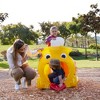 ECR4Kids Toby Climb-N-Crawl Train, Head and Caboose, Yellow/Top Orange - 3 of 4