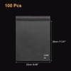 Unique Bargains Self-Sealing Water Resistant Packing Cookies Jewelry Bags 100 Pcs - 2 of 4