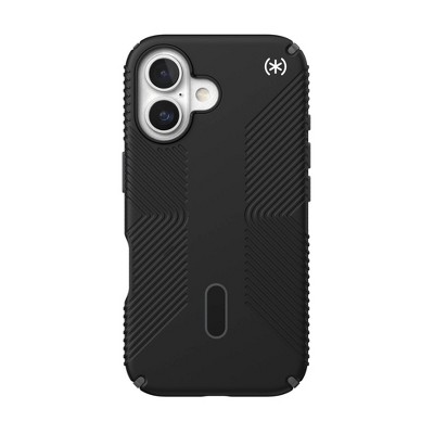 Speck Apple iPhone 16 Presidio2 Grip ClickLock Case with MagSafe - Black