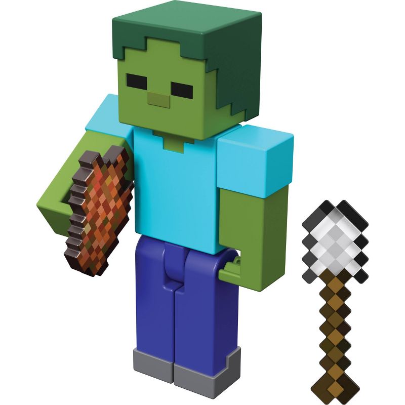 Minecraft Zombie Action Figure, 1 of 7