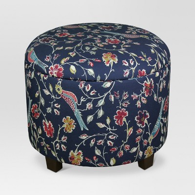 target round ottoman