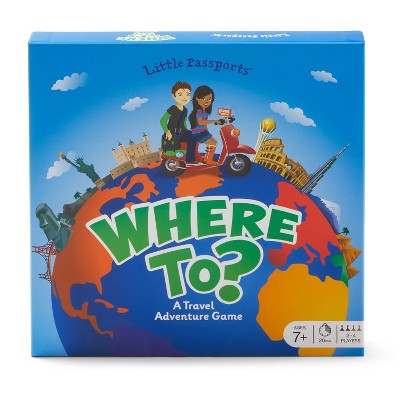 Where To? A Travel Adventure Game - Game Board