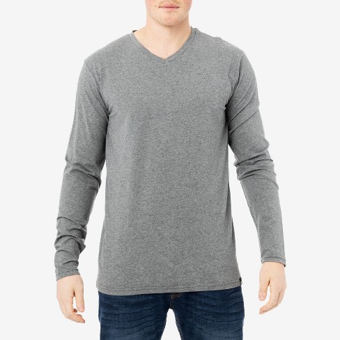 Hanes Men's Long Sleeve Beefy Raglan Henley Shirt : Target