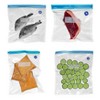 Basicwise Handheld Vacuum Sealer with Reusable Bags – Airtight Food Storage, Sous Vide, Fridge Prep & Kitchen Organization - 2 of 4
