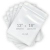 UOFFICE 500 Reclosable Clear Poly Bags 13"x18",  4 Mil Resealable Bags - 2 of 4