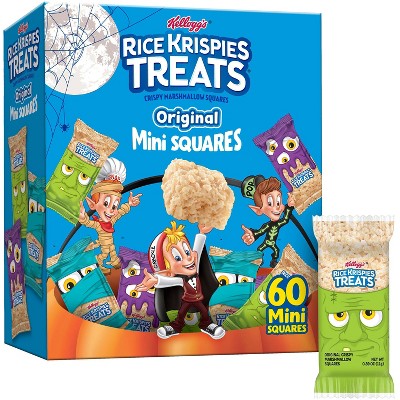 Rice Krispies Treats Halloween Mini Marshmallow Squares - 23.2oz/60ct