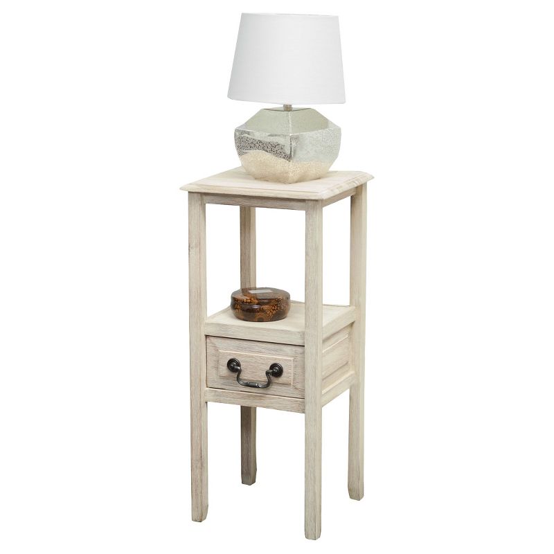 Rivera Acacia Wood Accent Table - Christopher Knight Home, 1 of 10