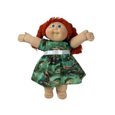 Doll Clothes Superstore Handmade Fish Print Dress Fits 15-16 Inch Baby And Cabbage Patch Kid Dolls