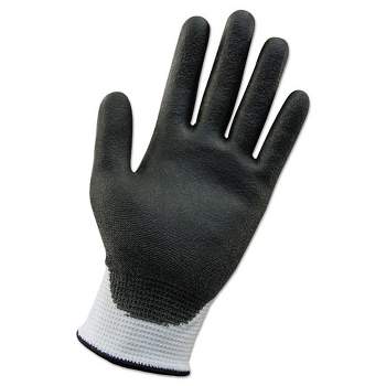KleenGuard G60 ANSI Level 2 Cut-Resistant Glove, 230 mm Length, Medium/Size 8, White/Black, 12 Pairs