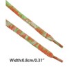 INSPIRE CHIC Gradient Colors Flat Shoelaces for Boots Sneakers 2 Pairs - 3 of 4