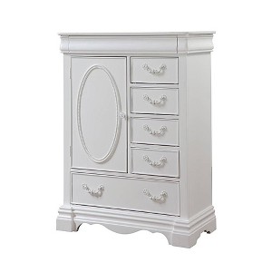Acme Furniture 36" Estrella Dresser White Finish - 1 of 4