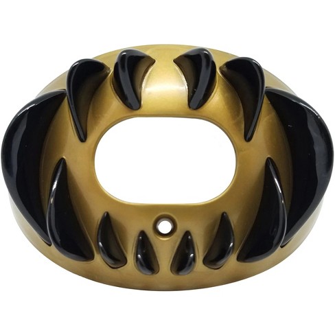 Battle Sports 3d Predator Oxygen Lip Protector Mouthguard Gold black Target