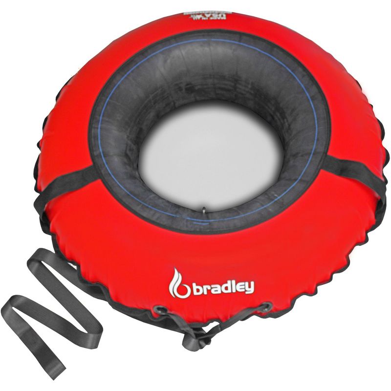 Bradley Snow Tubes: 50 inch Heavy Duty Inflatable Sledding Tubes for Adults - Towable Snow Fun! Best Snow Tubes for Sledding Adventure - Made in The USA!…, 1 of 5