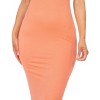 Slickblue Women's Solid Maxi Dress, Sleeveless Stretch Jersey Fabric, Casual Fit, Multi Colors Options, Size S-L - 3 of 4