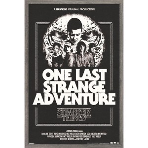 Trends International Netflix Stranger Things: Season 5 (2025) - One Last Adventure Framed Wall Poster Prints - 1 of 4