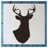 Stencil1 Antlered Deer Silhouette - Stencil 5.75" x 6" - image 3 of 3
