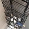 Over The Door Storage Rack, Layers Metal Pantry Door Organizer Wall Mounted Behind Door Storage racks Over The Door Pantry Organizer for room - 3 of 4