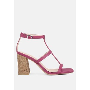Mirabella Open Square Toe Block Heel Sandals - 1 of 4