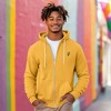 Dalix Lightning Bolt Glow in the Dark Embroidered Zip Hoodie Fleece Long Sleeve Pocket Warm Soft Mens - 3 of 4